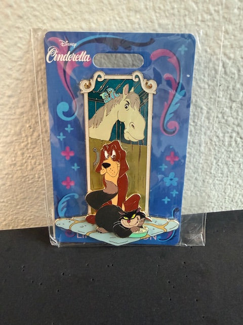 Lucifer Bruno Cinderella WDI LE 300 Disney Pin