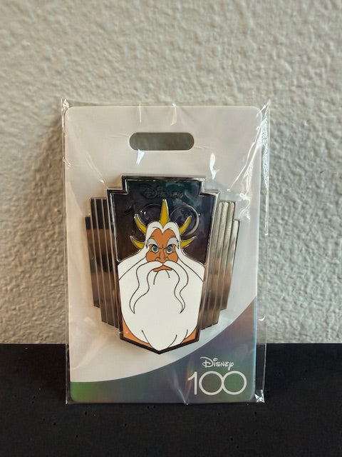 King Triton WDI Disney 100 LE 400 Disney Pin