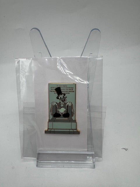 Donald Duck Abraham Lincoln Shopping LE 250 Disney Pin Flawed