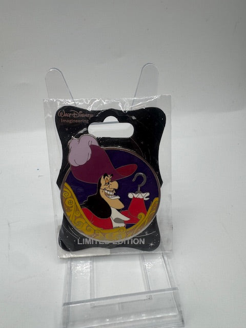 Captain Hook Villan Profile WDI LE 250 Disney Pin