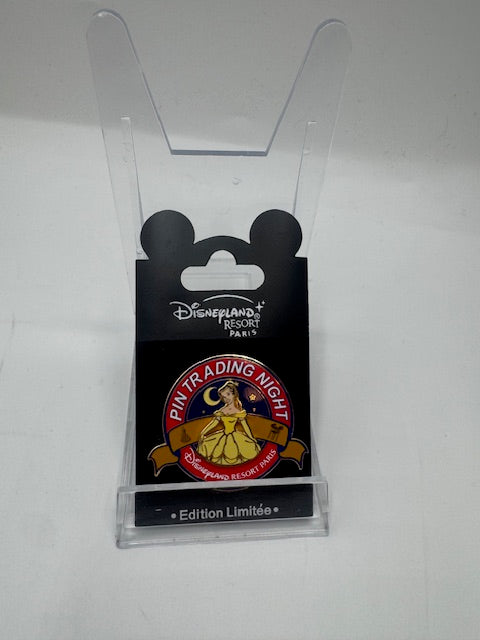 Belle Pin Trading Night Paris LE Disney Pin
