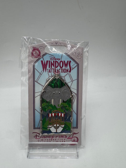 Jungle Cruise Window Of Attraction DLR LE 2000 Disney Pin