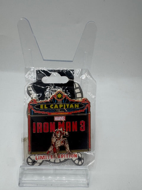 Iron Man 3 Marvel Marquee DSSH LE 500 Disney Pin