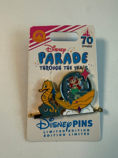 Ariel Parade Though Years LE Disney Pin