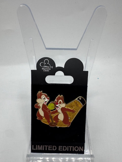 Chip and Dale DEC LE Disney Gold Pin
