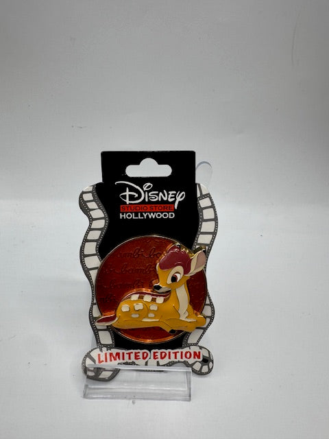 Bambi Cursive Cutie DSSH LE 300 Disney Pin