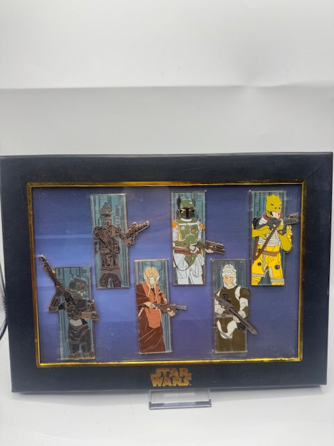 Starwars WDI Bounty Hunter LE D23 300 Disney Pin