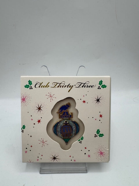 Club 33 Alfred Holiday Ornament LE 600 Disney Pin