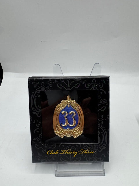 Club 33 Gold Blue Logo Disney Box Set