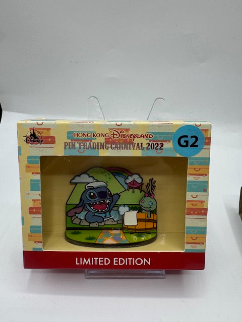 Stitch Hong Kong Carnival LE 200 Disney Jumbo Pin