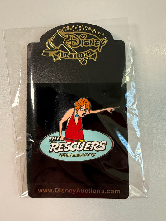 Medusa Auctions Rescuers LE 100 Disney Pin