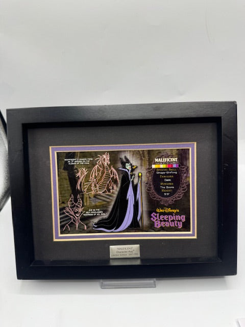 Maleficent Character Jumbo Key LE 250 Disney Pin