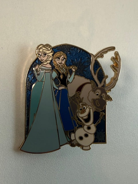 Frozen Disney Store UK LE 1000 Disney Pin