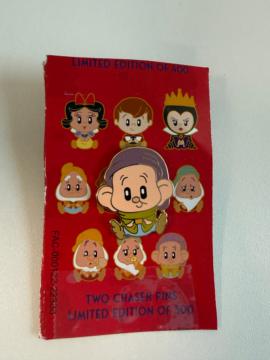 Snow White Dwarf Dopey Adorbs WDI LE 400 Disney Pin