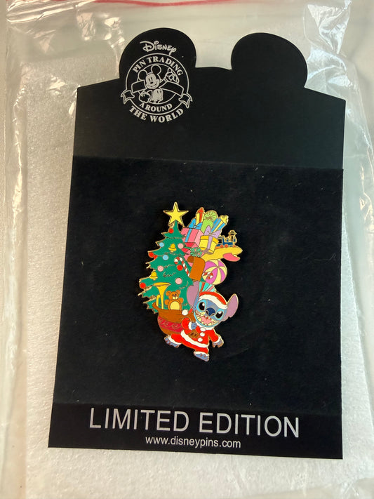 Stitch Shopping Home for Holidays LE 250 Disney Pin