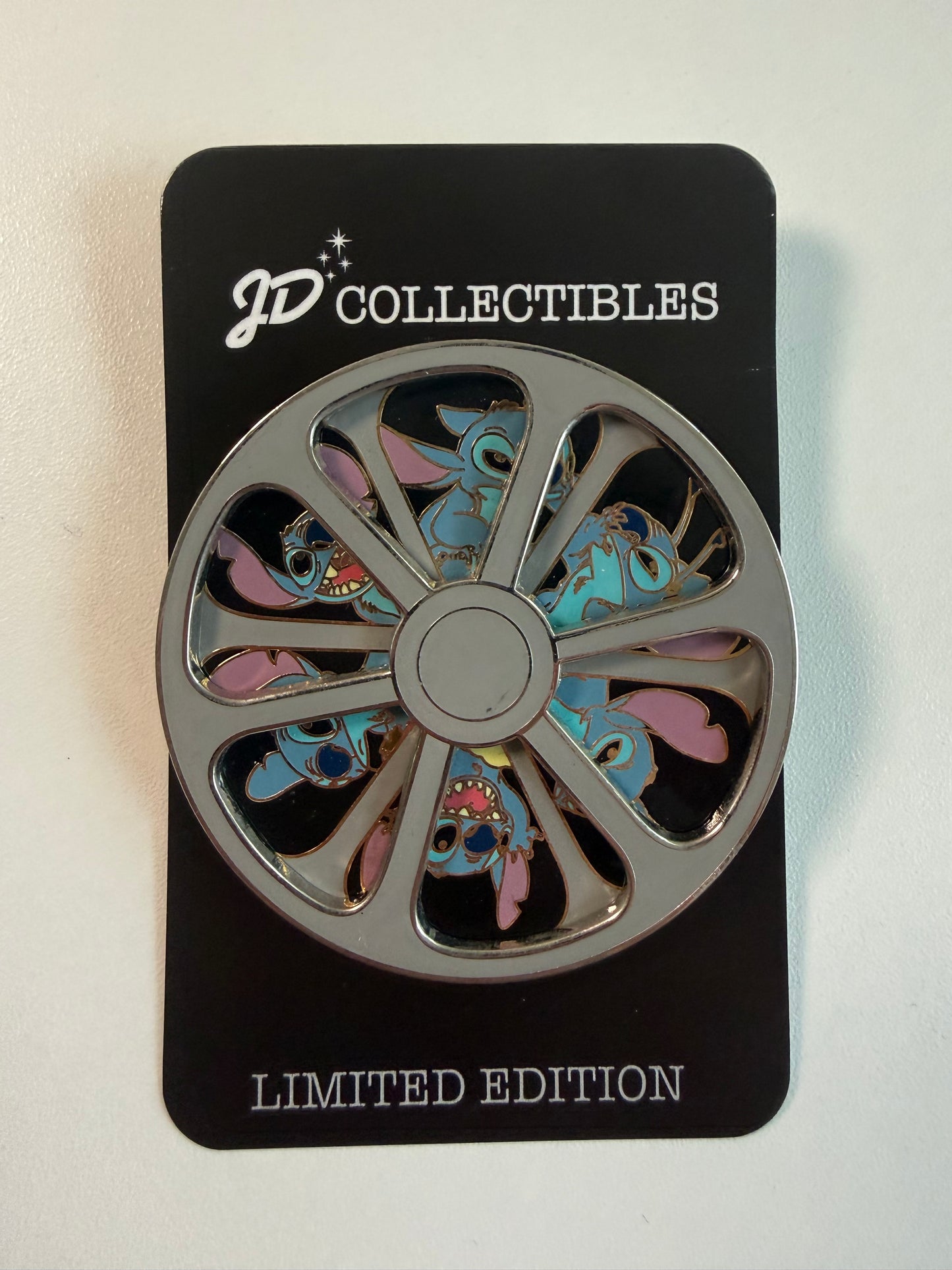 Stitch DSSH Spinner Movie Reel LE 300 Disney Pin FLAWED