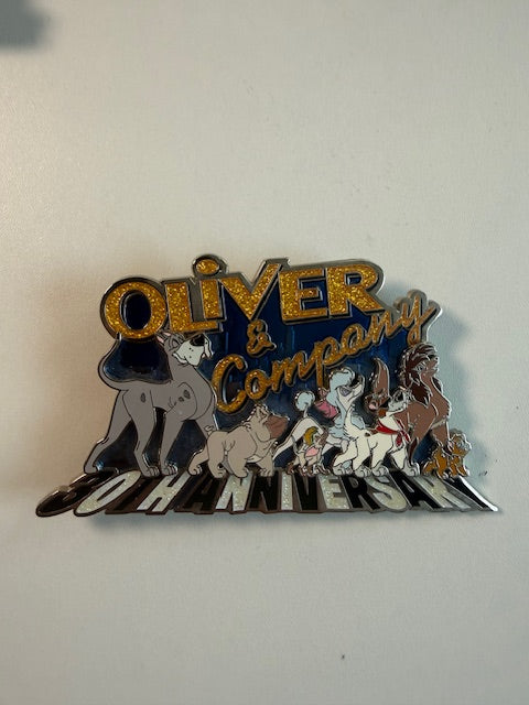 Oliver and Company WDI Jumbo 30th Disney Pin