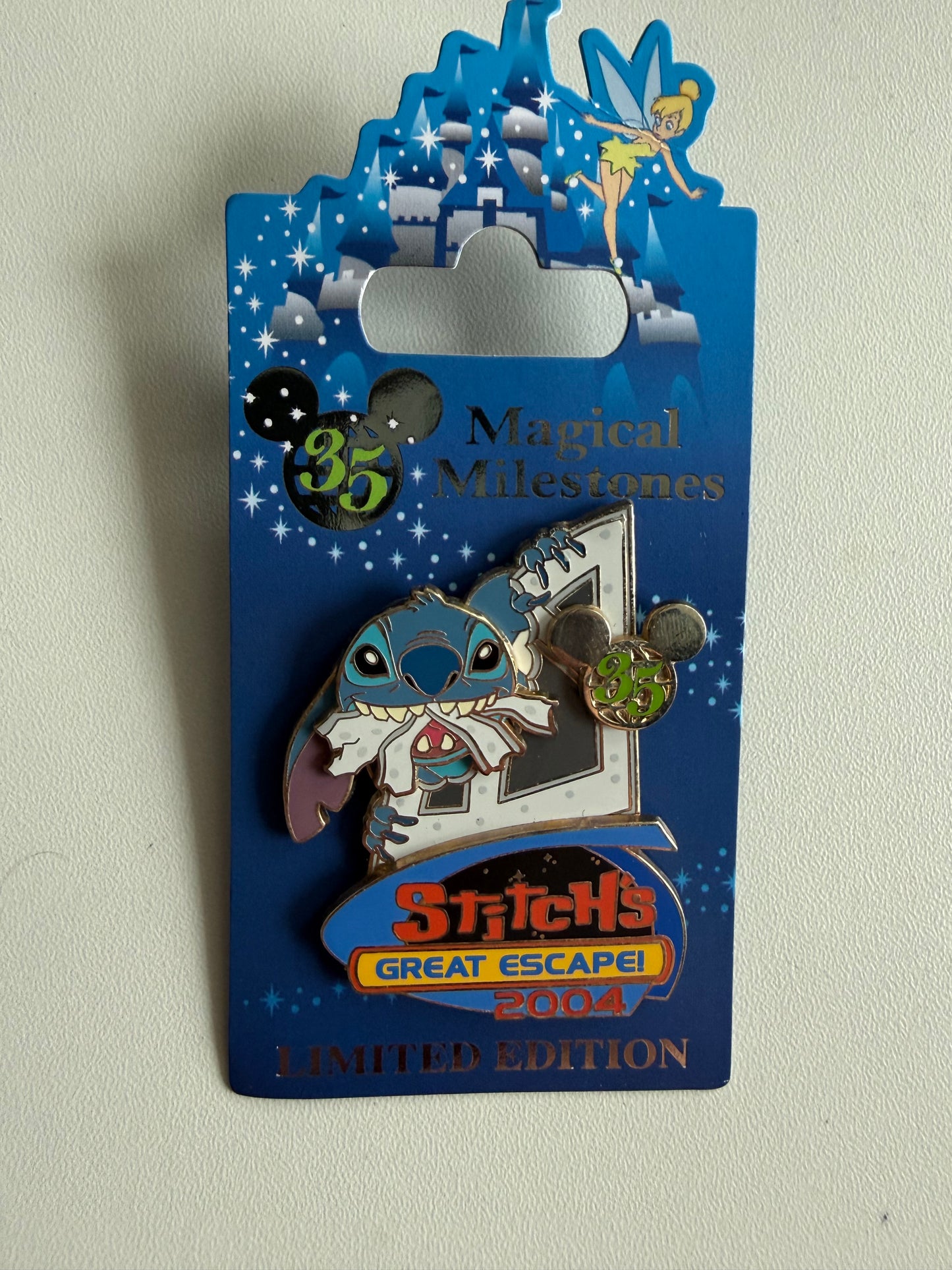 Stitch Great Adventure LE 2500 WDW Disney Pin