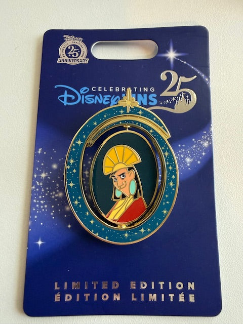 Kuzco Spinner UK Selfridges LE 600 Disney Spinner Pin