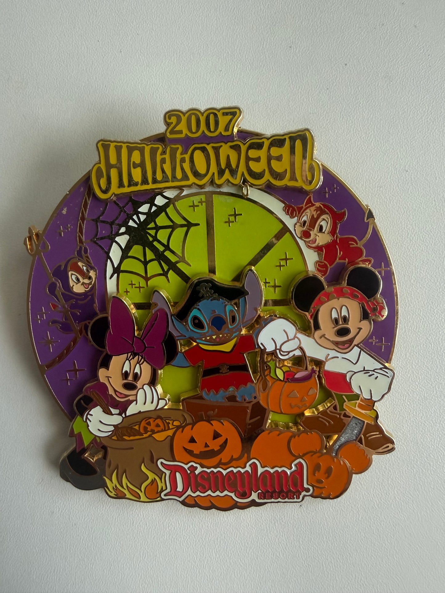 Halloween 2007 DLR LE 500 Jumbo Disney Pin