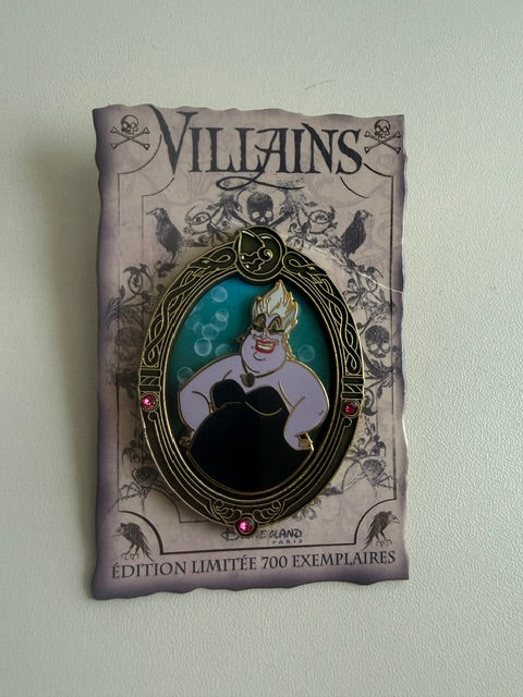 Ursula Paris Villain LE 700 Disney Pin