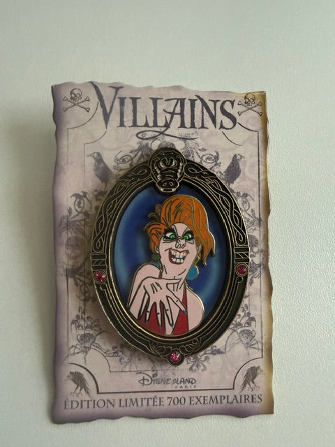 Medusa Paris Villain LE 700 Disney Pin