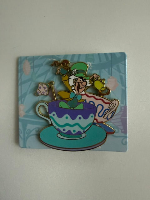 Mad Hatter Paris LE 700 Disney Pin