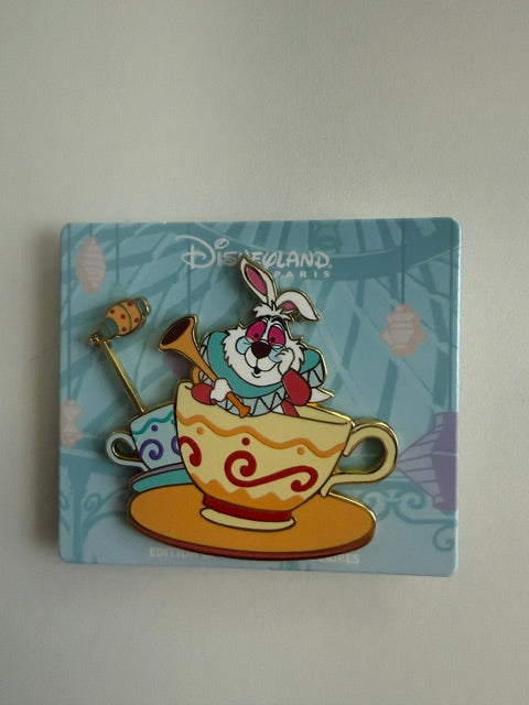 White Rabbit Alice Paris LE 700 Disney Pin
