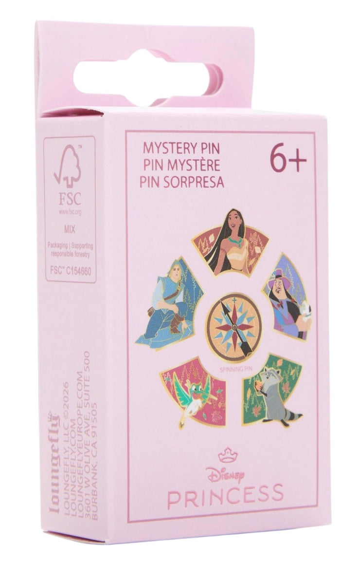 Pocahontas Compass Puzzle Loungefly Box 10/21 SHIP