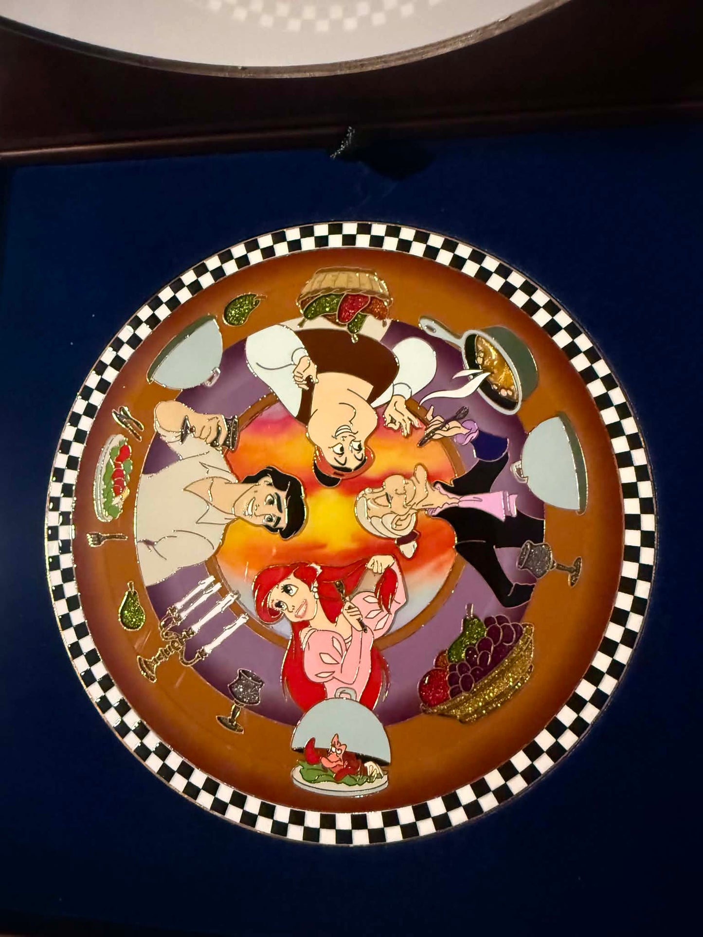 Little Mermaid  Plate Dining WDI Pin