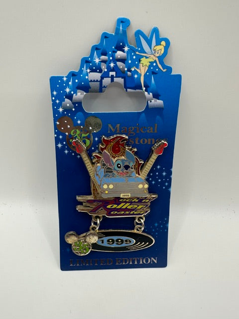 Magical Milestones Rock'in Rollercoaster 1999 Stitch le 2500 J